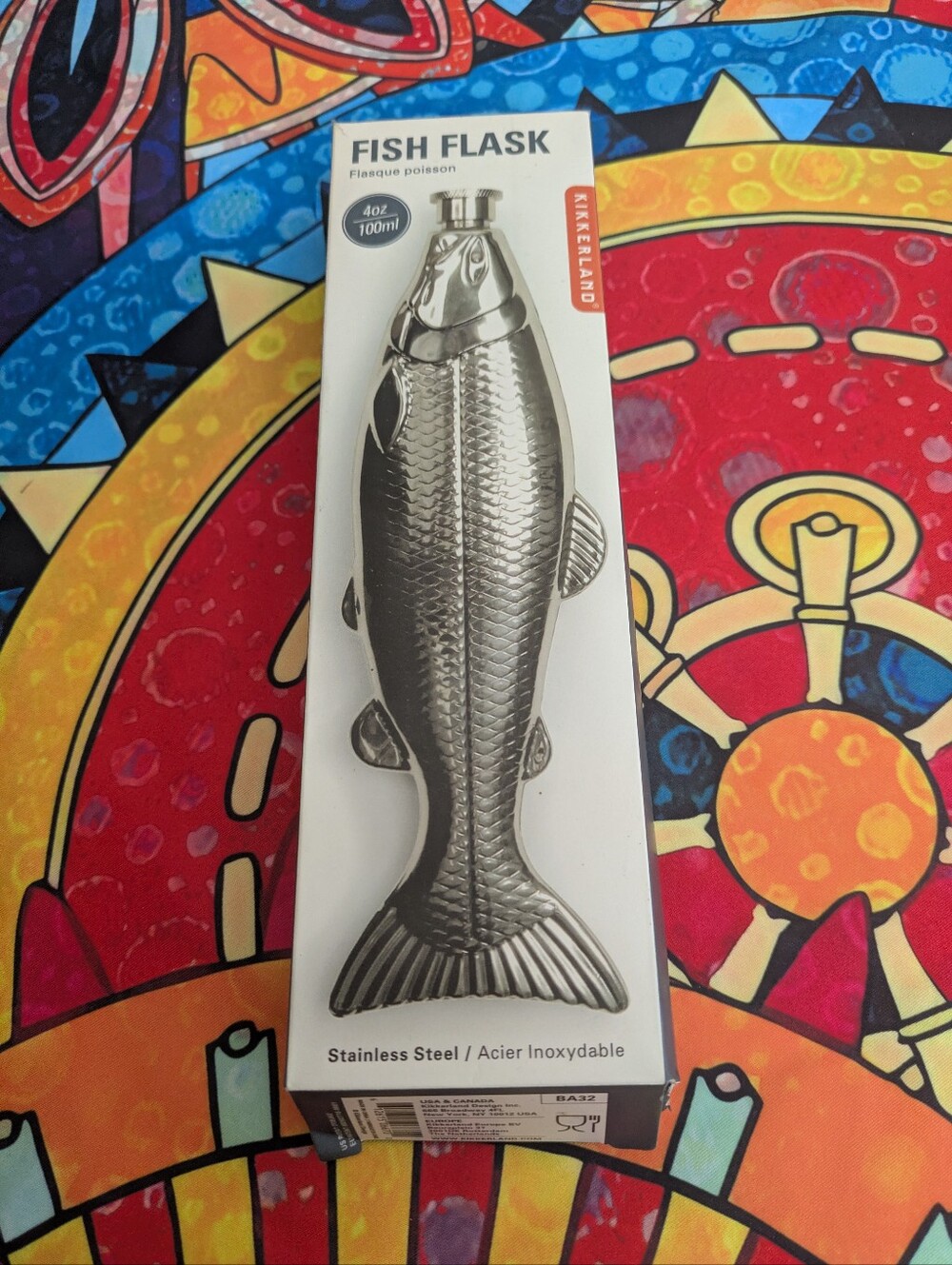 Fish Flask ( free With $50.00 Purchase)